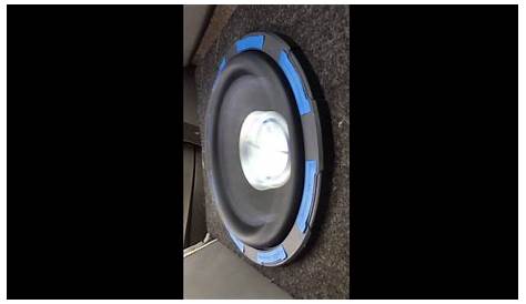 power acoustic gothic 2,500 12'inch subwoofer - YouTube