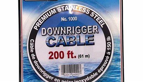 Scotty Downrigger Stainless Steel Cable 200ft #1000 - John's Sporting Goods