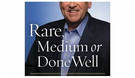 Rare, Medium, or Done Well : Make the Most of Your Life - Walmart.com