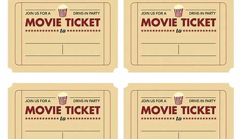 free printable movie tickets pdf