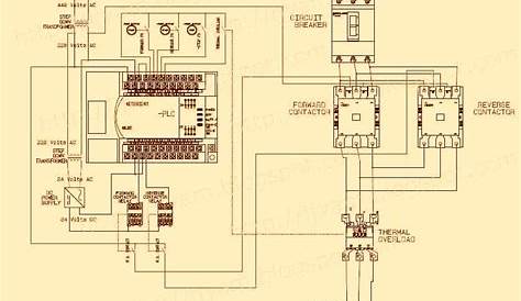 wiring diagram for motor control circuit