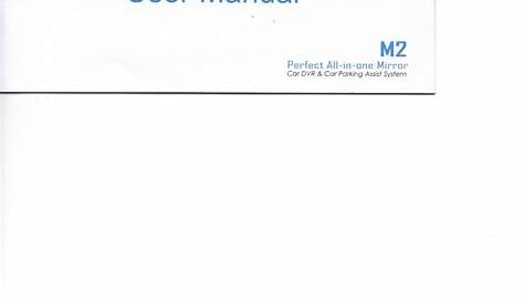 AUTO VOX M2 USER MANUAL Pdf Download | ManualsLib