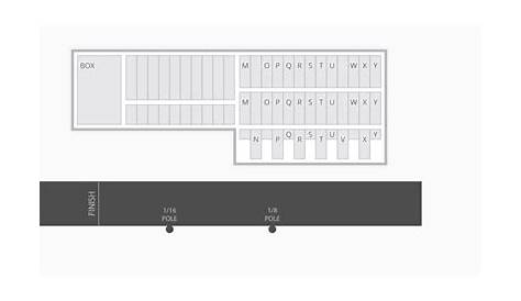 saratoga race track seating chart