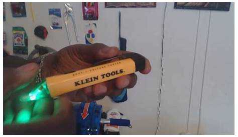 Klein Tools Voltage Tester Review 1 - YouTube