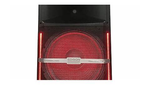 edison professional m-7000 bluetooth speaker