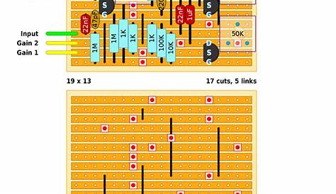 guitar distortion pedal circuit diagram