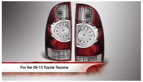 09-13 Toyota Tacoma OEM Style LED Tail Lights - YouTube
