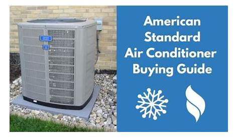 american standard air conditioner manual