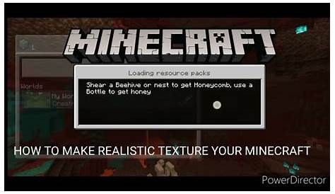 how to make minecraft realistic on switch
