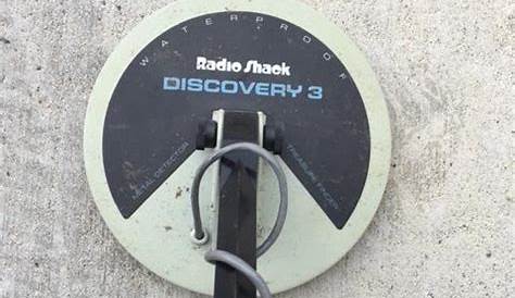 radio shack metal detector manual