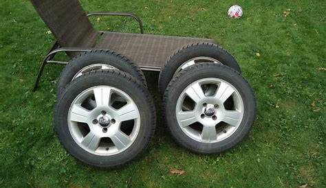 Studded winter tires on rims for Ford Focus - set of 4 Charlottetown, PEI