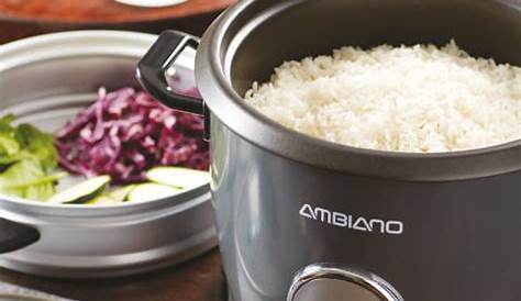 ambiano rice cooker manual