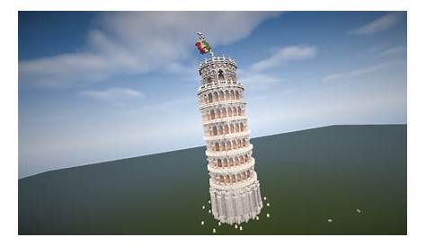 The [Leaning] Tower of Pisa (+ Timelapse) Minecraft Project