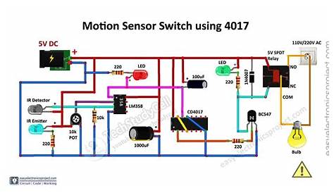 dark sensor circuit diagram 230v