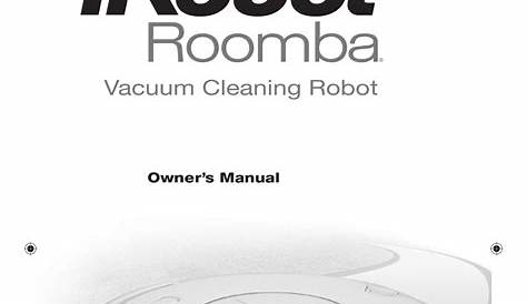 IROBOT ROOMBA OWNER'S MANUAL Pdf Download | ManualsLib