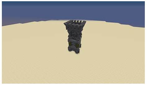 Castle Tower Design Minecraft Map