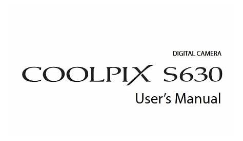 nikon coolpix s5200 manual
