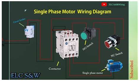 Single Phase Motor Wiring Diagram - Diagram Reverse Single Phase Motor