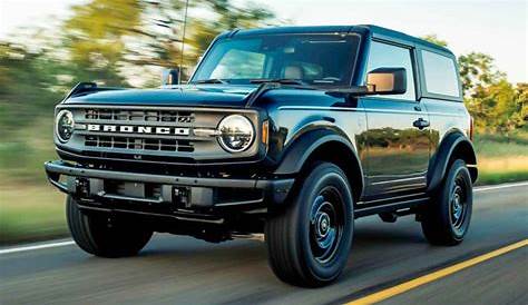 2023 ford bronco changes