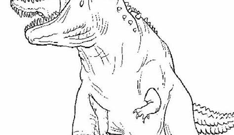 t rex coloring pages printable