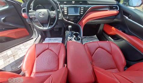 2018 Toyota Camry Xse..white( Red Interior) - Autos - Nigeria