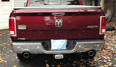 OEM chrome rear bumper off 2016 Ram 1500 Longhorn with just 16k mikes
