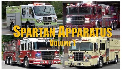 Fire Trucks Responding Compilation: Spartan Apparatus (Volume 1) - YouTube