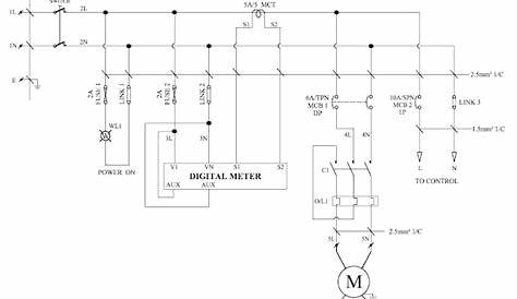 wiring diagram panel pju
