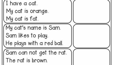 New Reading Comprehension Worksheets For 5 Year Olds PNG - Reading