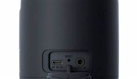 Sony SRS-XB12 EXTRA BASS Portable BLUETOOTH Speaker Black Colour