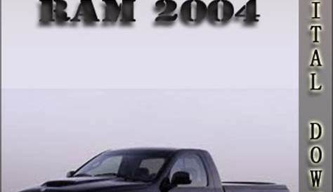 2004 dodge ram 2500 manual