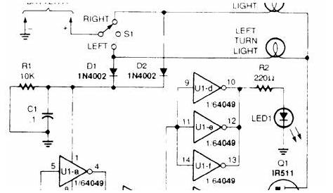 motorcycle turn-signal system - Basic_Circuit - Circuit Diagram