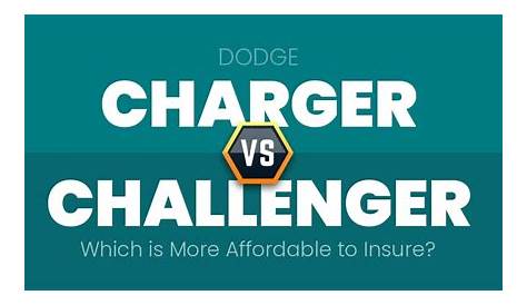 Dodge Charger vs. Challenger Insurance: Which Costs the Least?