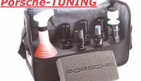 Original Porsche Tequipment Car Care Kit with bag for COUPE - Sommerfeld Porsche-TUNING