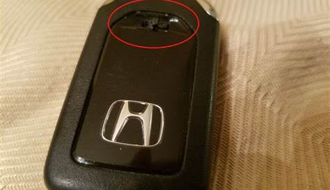 How To Change Battery In Honda Key Fob 2019 : 2016-2019-Honda-Civic-Smart-Key-Fob-Battery