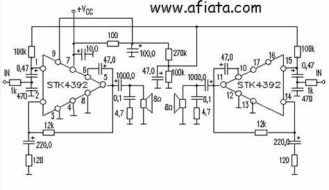 60W Audio Amplifier Circuit