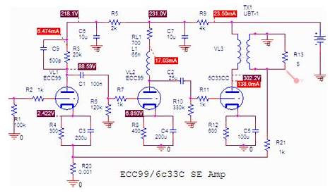 6c33c tube amplifier schematic