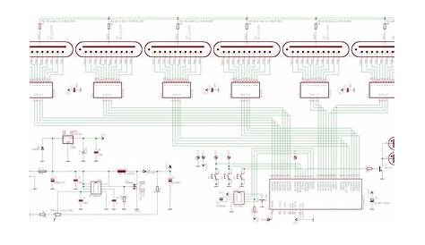 nixie tube power supply schematic