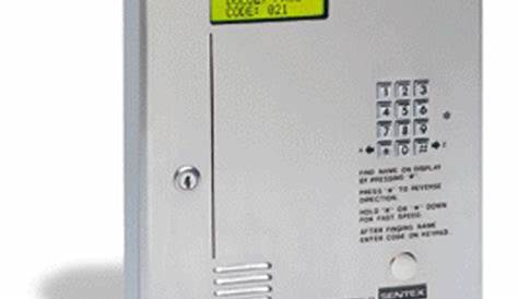 Sentex Telephone Entry Systems-Chamberlain Sentex Access Control Entry