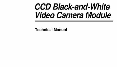 SONY XC-ST51 TECHNICAL MANUAL Pdf Download | ManualsLib