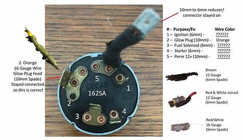 5 pole ignition switch wiring diagram
