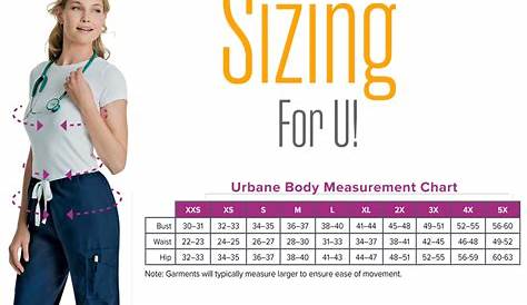 size chart for urban outfitters