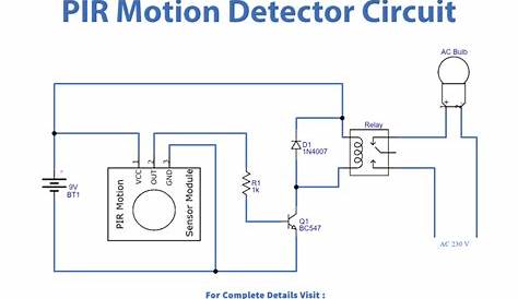 motion detector symbols for circuit diagram