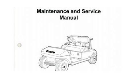 2001-2002 Club Car DS Golf Car Gas Electric Service Manual