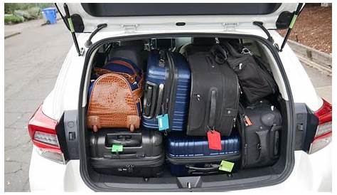 2021 Subaru Crosstrek Luggage Test | How much fits in the trunk