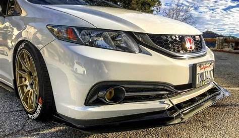 DownForceSolutions — 2012-2015 Honda Civic “9th Gen” V1 Front Splitter