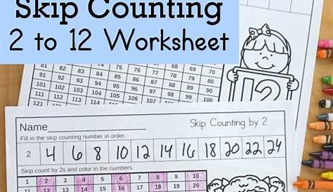 skip counting by 10 worksheets