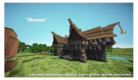 'House' - Literally, just a house Schematic Minecraft Map