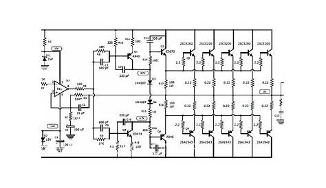 2sc5200 And 2sa1943 Amplifier Circuit Diagram System - Zoya Circuit