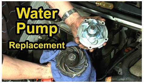 Water Pump Replacement - Chevy 3.4L V6 Step-by-Step Instructions - YouTube